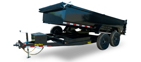 Big Tex 14LX Channel Tandem Axle Dump Trailer