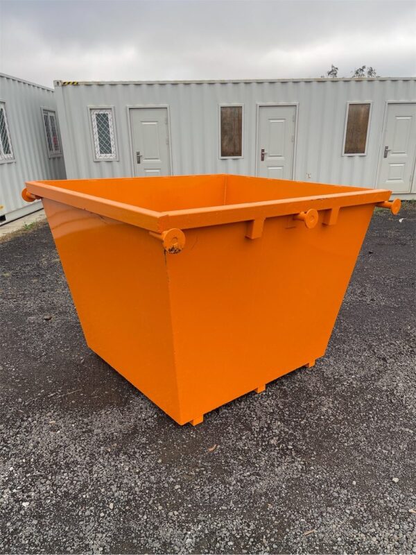 2 m³ Heavy-Duty Steel Skip Bin