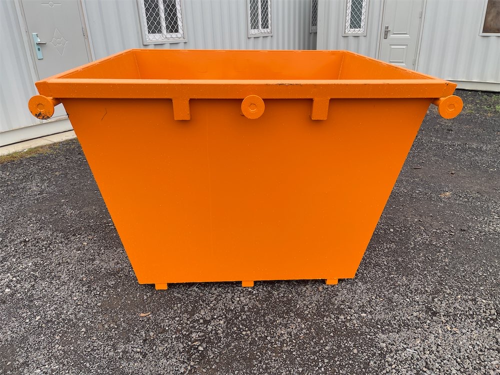 2 m³ Heavy-Duty Steel Skip Bin
