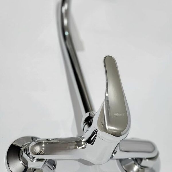 Infini.T Bamboo Wall-Mount Sink Mixer