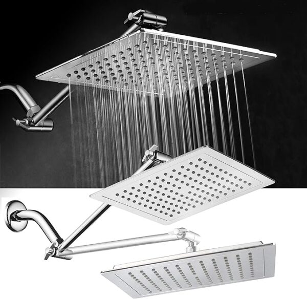 AquaSpa 9″ Giant Square Rain Shower Head