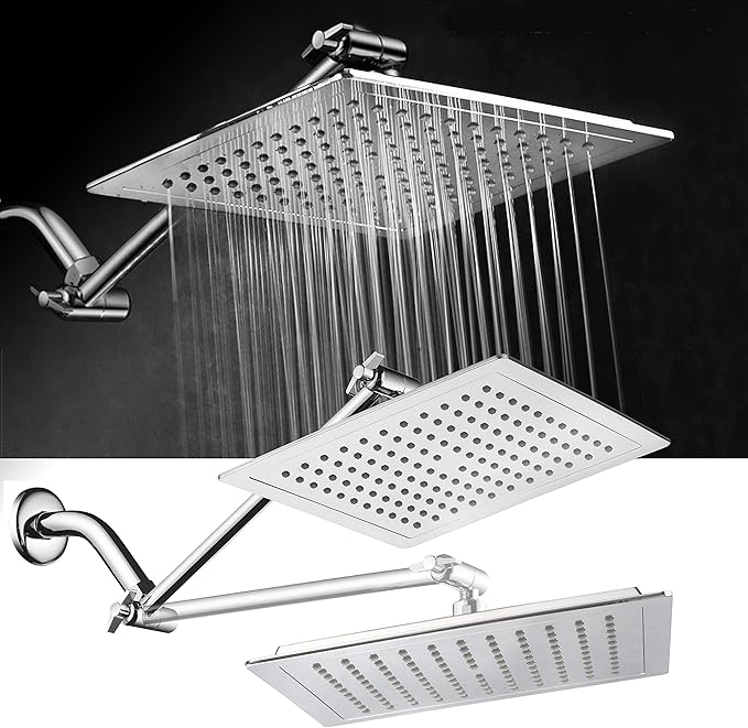 AquaSpa 9″ Giant Square Rain Shower Head
