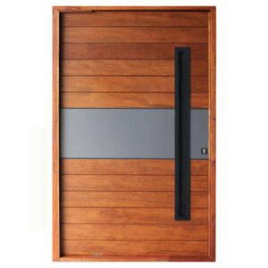 8-Panel Solid Hardwood Door Panel