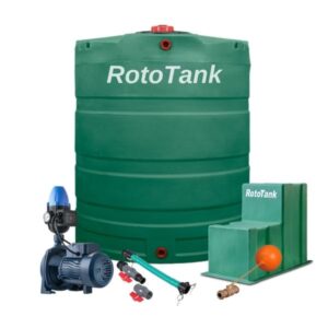 Buy 2500L Vertical Green Water Tank