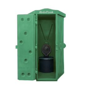RotoTank™ Pit Toilet with Pedestal