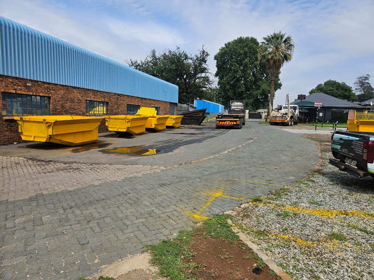 5 m³ Heavy-Duty Steel Skip Bin