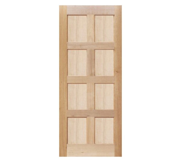 Swartland 8-Panel Timber Door