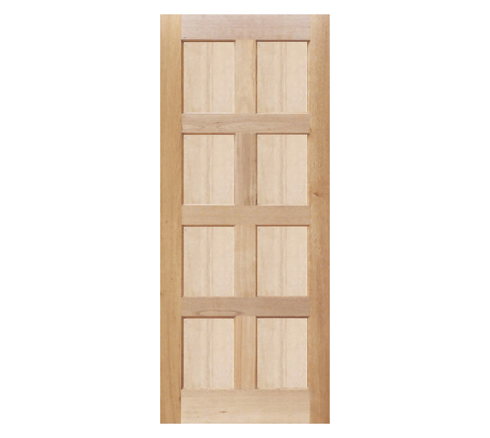 Swartland 8-Panel Timber Door